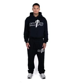 Black Noneofus X Trapstar Tracksuit
